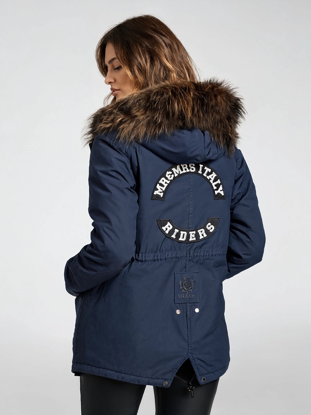 Mr & Mrs Italy | Parka with a Fur-Trimmed Hood, Authentic